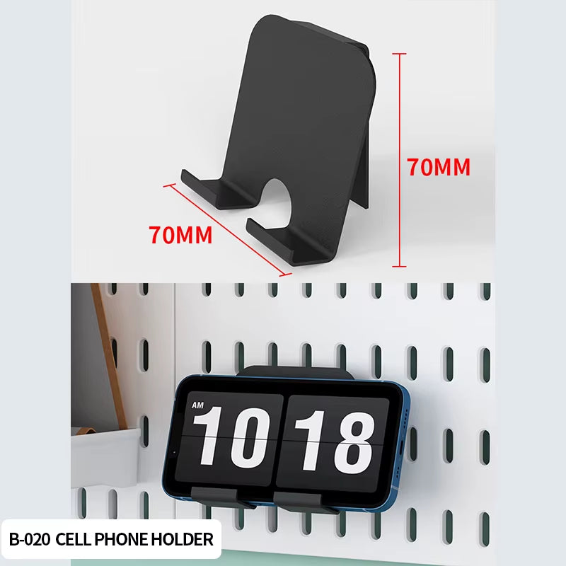Desktop Pegboard Organizer: Vertical Storage with Headphone Stand – Gaming Room Must-Have, Desk Upgrade