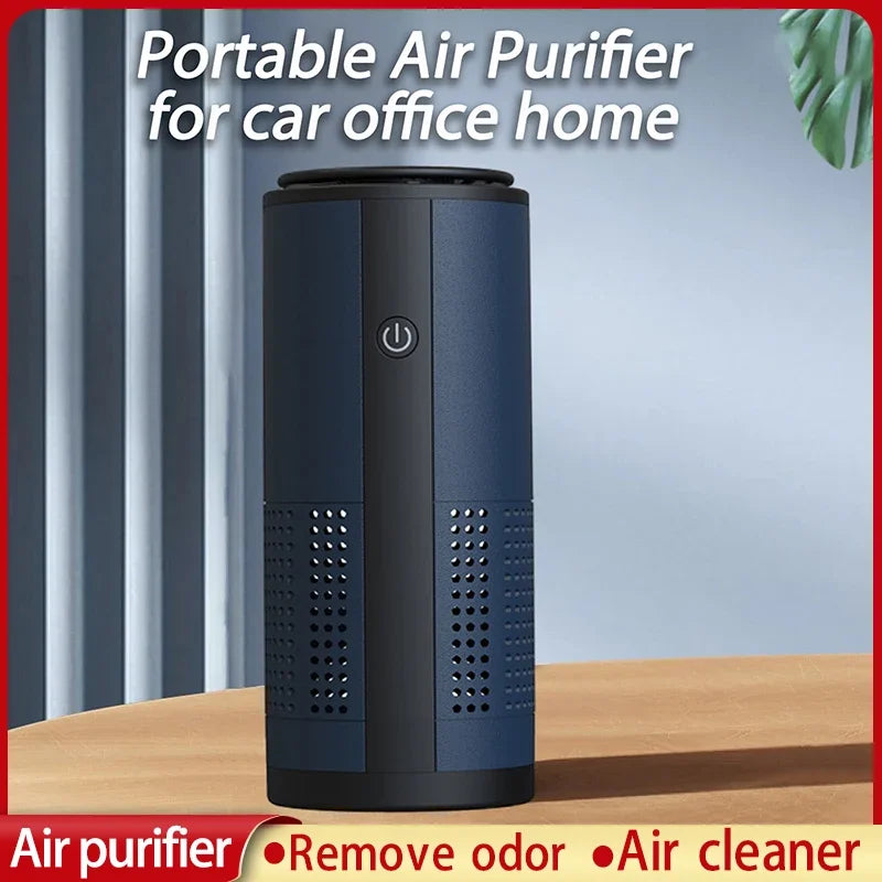 Car Negative Ion Air Purifier HEPA Filters Odor Remover Smoker Air Cleaner Freshener for Home Vehicle MI Air Purifiers