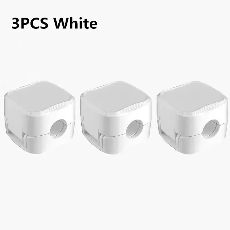 Magnetic Cable Clips:Adjustable Cord Holder for under Desk Cable Management-Smooth Wire Keeper & Organizer Desk Organiser
