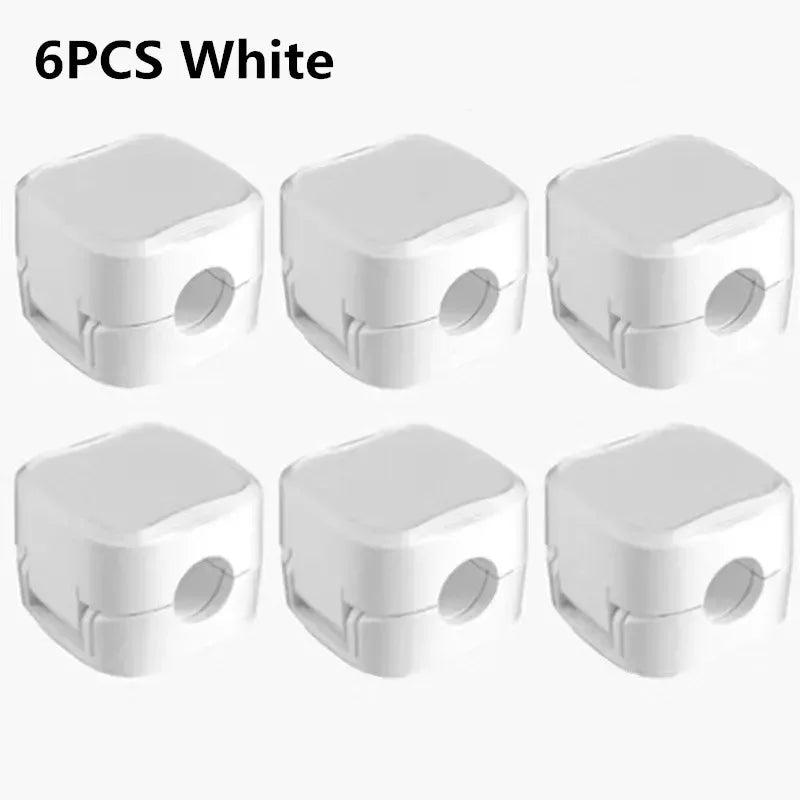 Magnetic Cable Clips:Adjustable Cord Holder for under Desk Cable Management-Smooth Wire Keeper & Organizer Desk Organiser