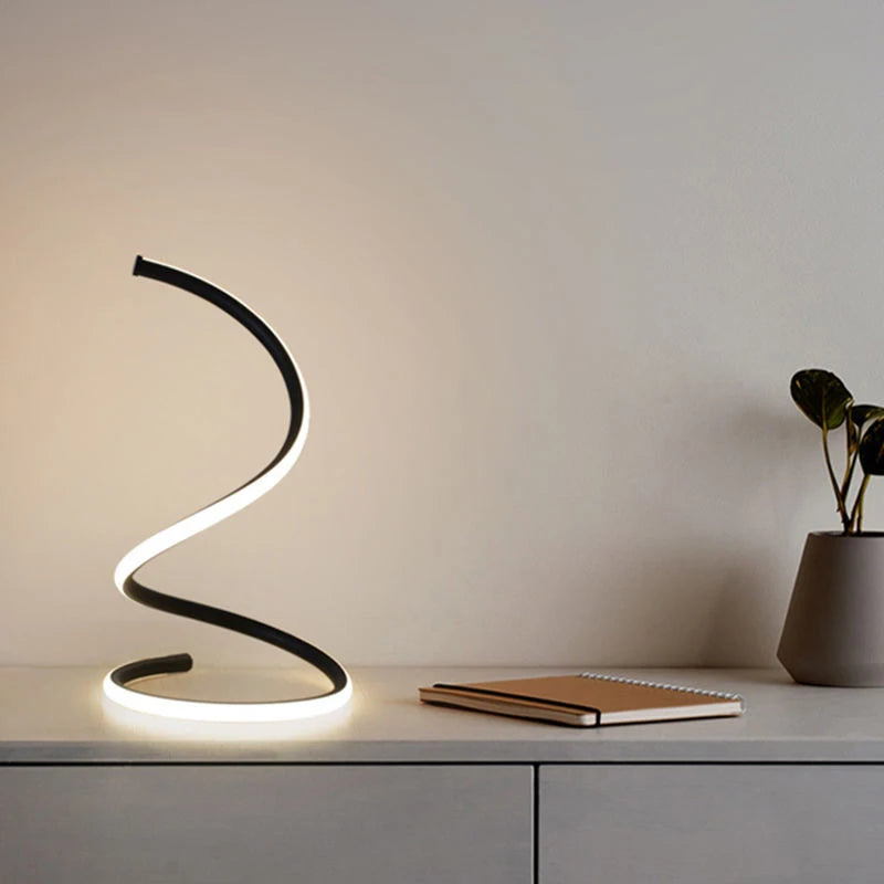 Nordic Led Table Lamps Modern Acrylic Metal Reading Desk Lamps Bedroom Bedside Living Room Study Decorative US/EU Night Lights