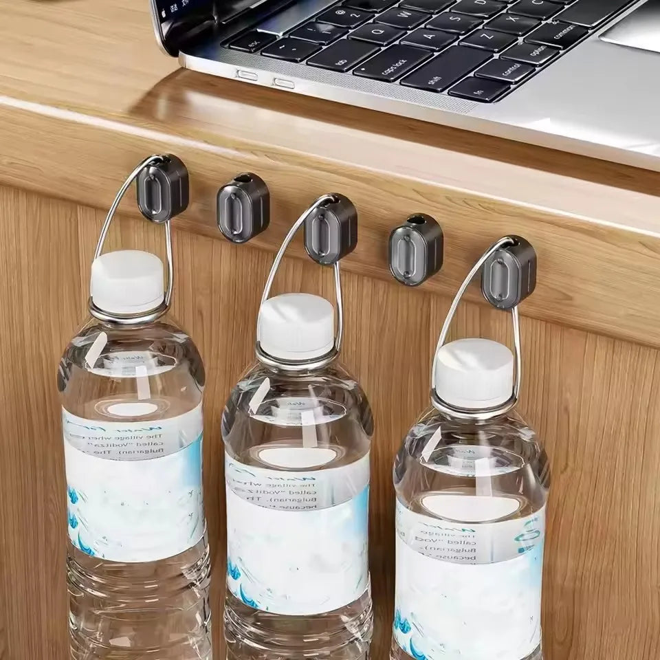 Magnetic Cable Clips Cable Smooth Adjustable Cord Holder under Desk Cable Management Wire Keeper Cable Organizer ﻿